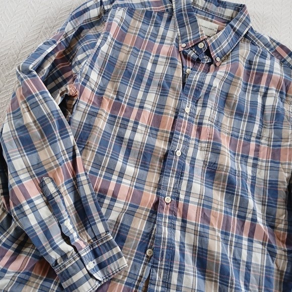 aeo ♡ flannel button down american eagle - Picture 2 of 10